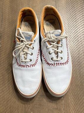 VTG 1992 Keds Championship Series Women White Baseball Stitched Sneaker| 8.5
